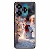 Christmas Lovely Cover For ZTE Axon 60 Lite Case  Axon60 50 40 Lite Pro Ultra 30 Soft Silicone TPU Phone Case For ZTE Axon 60 4G