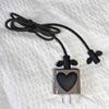 Spade Heart Apple Charger Cable & Protective Cover Set (18W-20W, Anti-Fall)