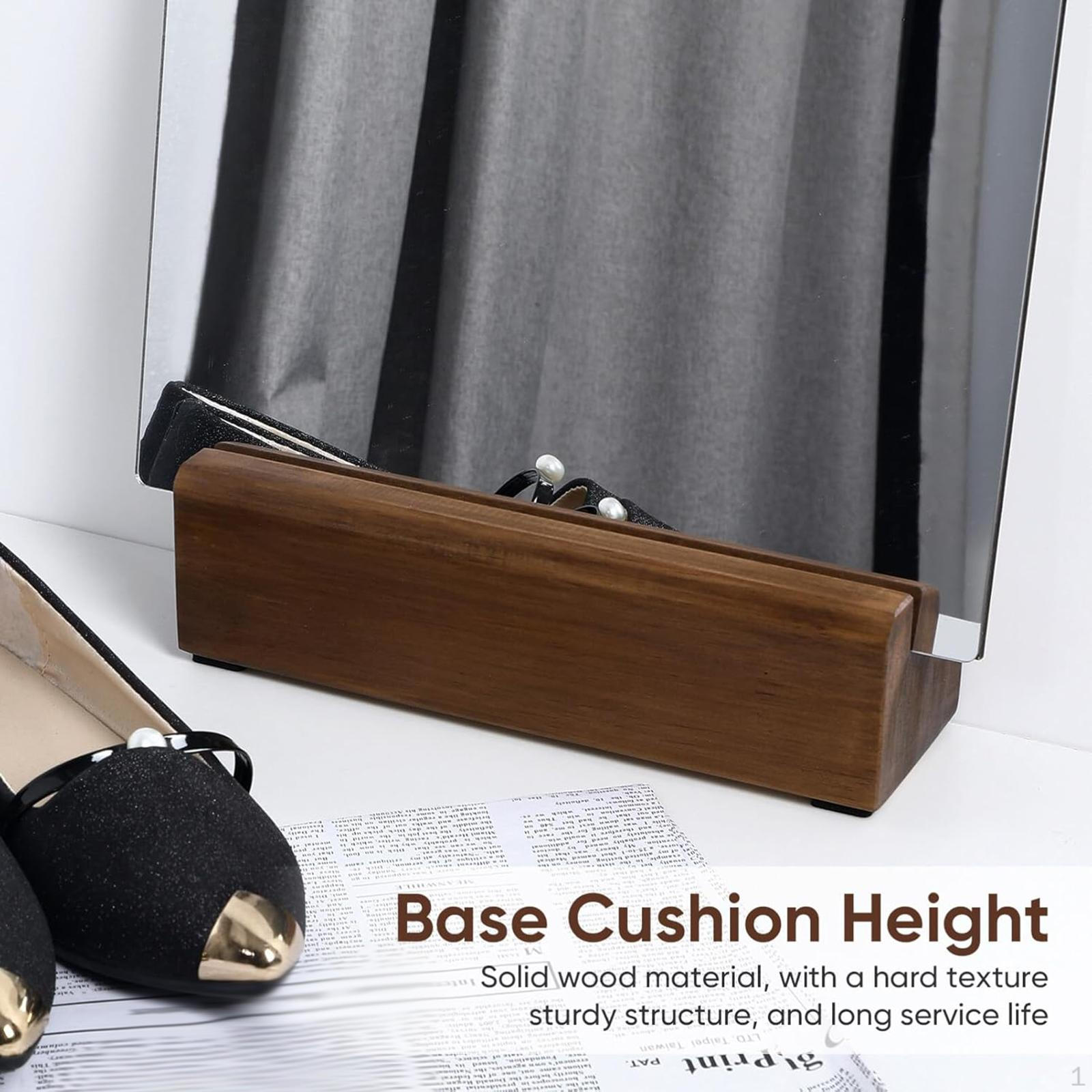 

Дзеркало в повний зріст Стійка Художня стійка Протиковзка, Дерев яне кріплення для дисплею, Тримач для магазину офісу Style B