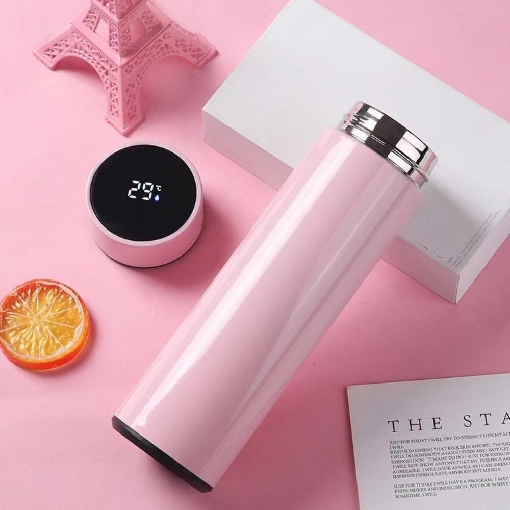 500ml Thermal Mug Keeps Heat & Cold Sports Water Cup New Smart Thermal Bottle  Daily Use