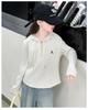Girls' Spring & Fall Outfit Set: Zip Hoodie, Casual Base Layer, Jeans, Wide-Leg Pants