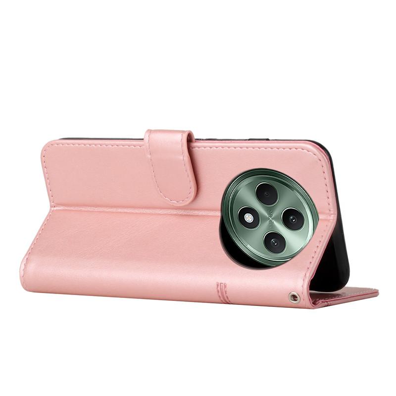 Skórzane Etui Flip Reno12F na Dla OPPO Reno12 FS Reno 12F 11 11F 10 Pro 8T 8 7 Lite 5 Z 5G Magnetyczne Etui Etui Portfel Pokrowiec na Telefon