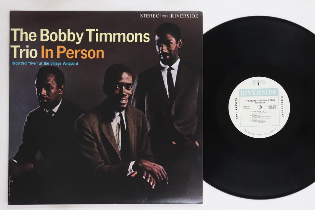 LP Record BOBBY TIMMONS - In Person OJC364 ORIGINALJAZZCLA 1989 US Jazz Used