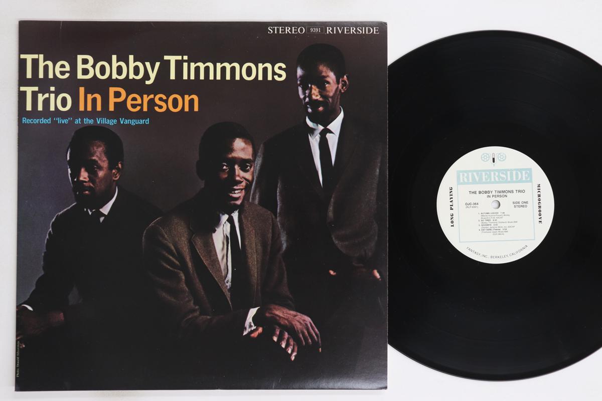 

LP Record BOBBY TIMMONS - In Person OJC364 ORIGINALJAZZCLA 1989 US Jazz Used