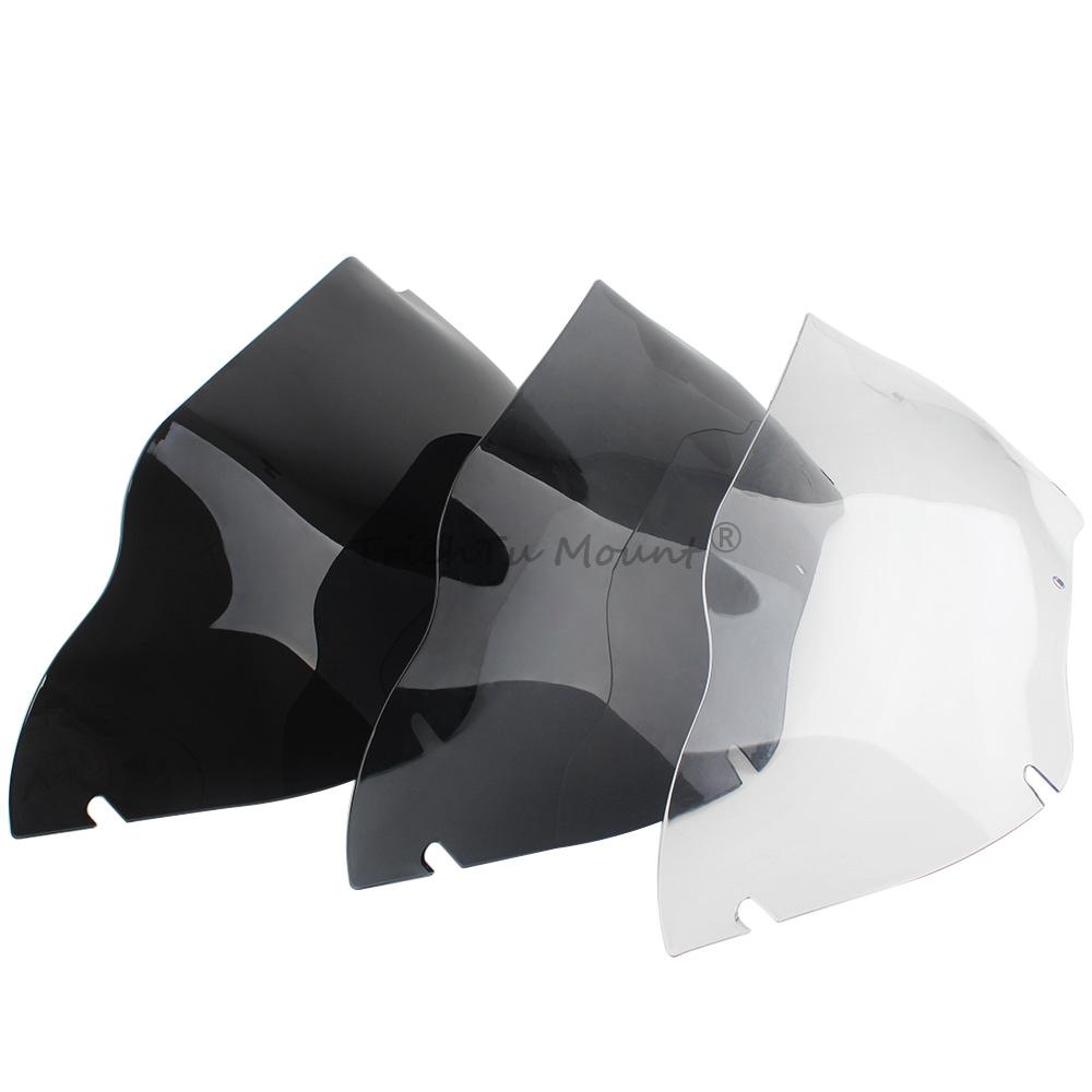 Motorcycle 9.5" Wave Windshield Fairing Deflector Cover Accessories For Harley Road Glide FLTR FLTRX Windshield Trim 1998-2013