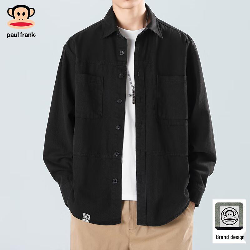 

Paul Frank Men s Cotton Long Sleeve Work Shirt Jacket 3XL