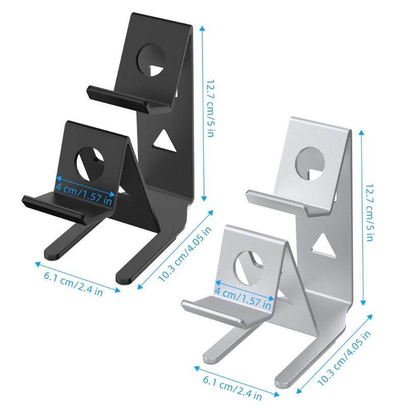 Universal Holder Controller Stand for Controller Cellphone Double Controller Metal Stand Gamepad Holder Gaming Accessory