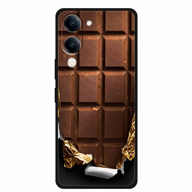 Case For Vivo Y04 Y04S Y37C 4G Soft Silicone TPU Protector Shell Cartoon Lovely Gift Anime Phone Cover Capa Y 04 04S 37C Bumper