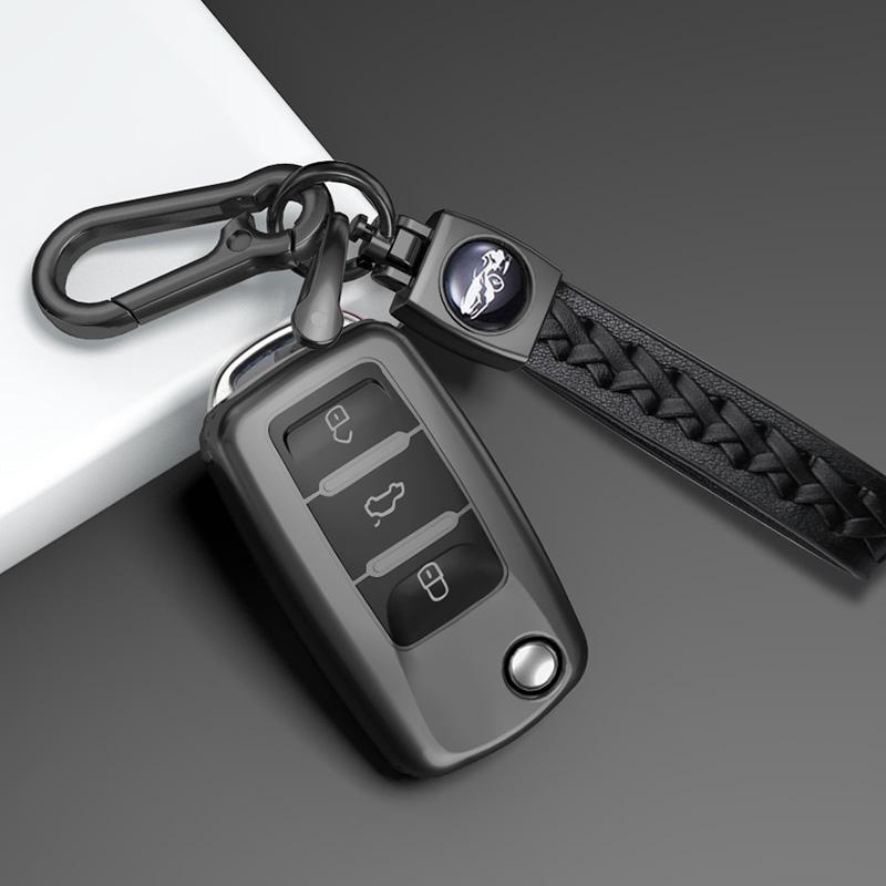 2 3 Buttons Tpu Car Key Case Cover Shell Fob For Vw Volkswagen Mk4 Bora Golf 4 5 6 Jetta Passat Polo Bora Touran Skoda Seat