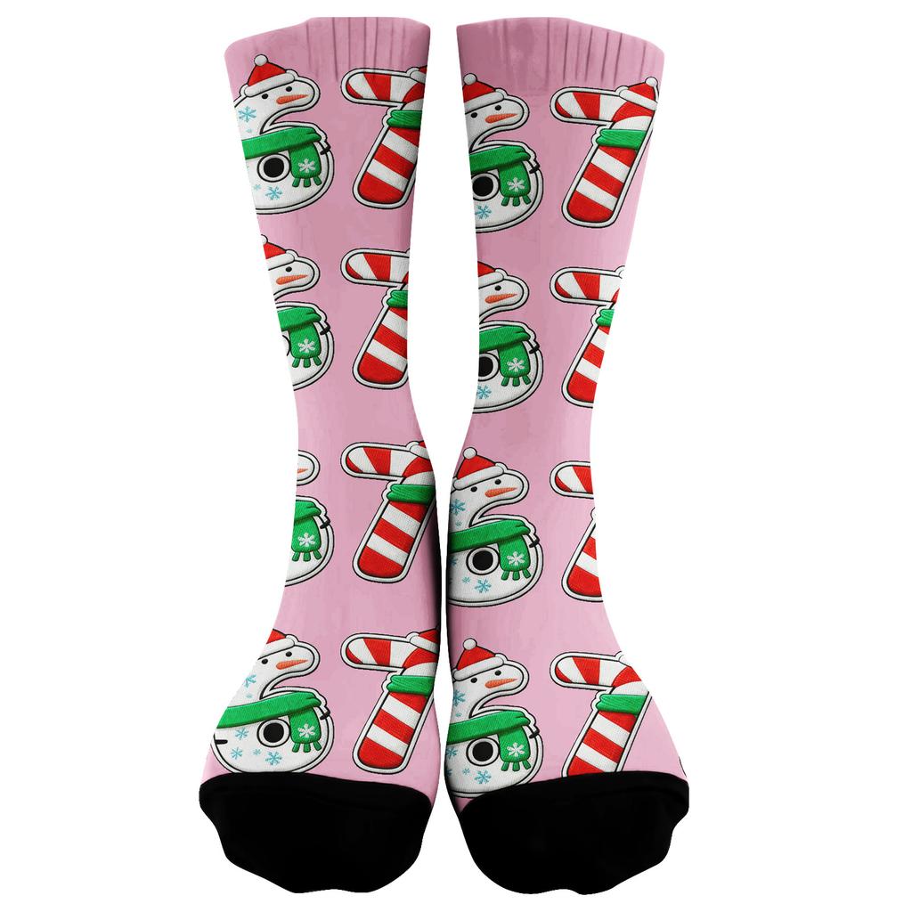 Cute And Playful Socks Mid-Calf Socks Long Socks Printed Socks