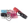 Black Multi Color Punk Collar Necklace Sexy Pu Leather Heart Lock Key Spike Choker For Women Gothic Cosplay Party Jewelry