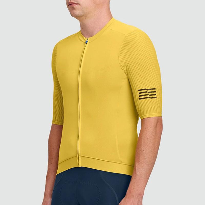 Men's Short-sleeved Shirt Milk Silk Slim Fit Competitive Bicycle Road Bike PNS Riding Suit