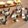 Stainless Steel Mousse Ring & Cookie Cutter Set