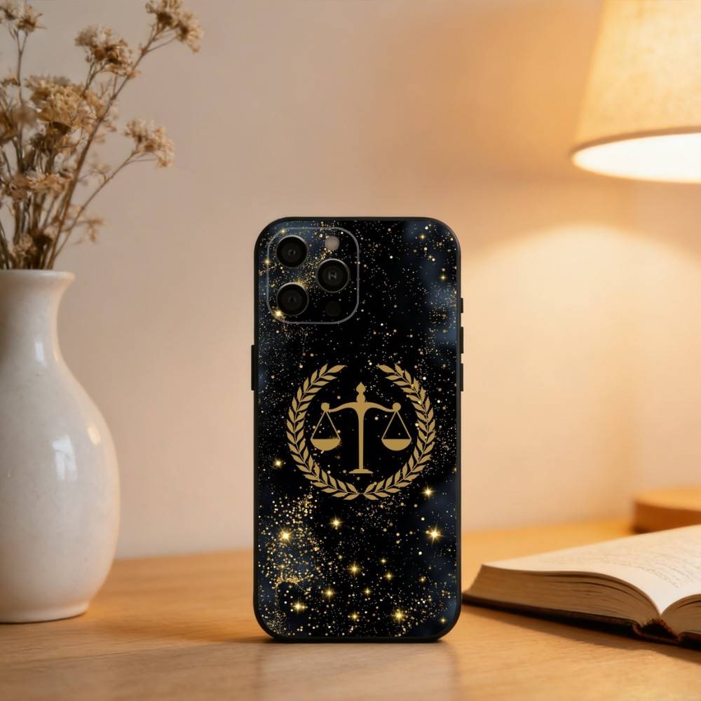 Law Lawyer Judge Justice  Phone Case For iPhone 17,16,15,14,13,12,11 Plus,Pro Max,XS,Soft Silicone Black Cover