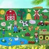3D-Filz-Geschichtentafel für Kleinkinder