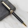 6x Black Ink Ballpoint Pen Journaling Pen Smooth Writing Pen Metal Signature Pen Stationery Supplies for Writing