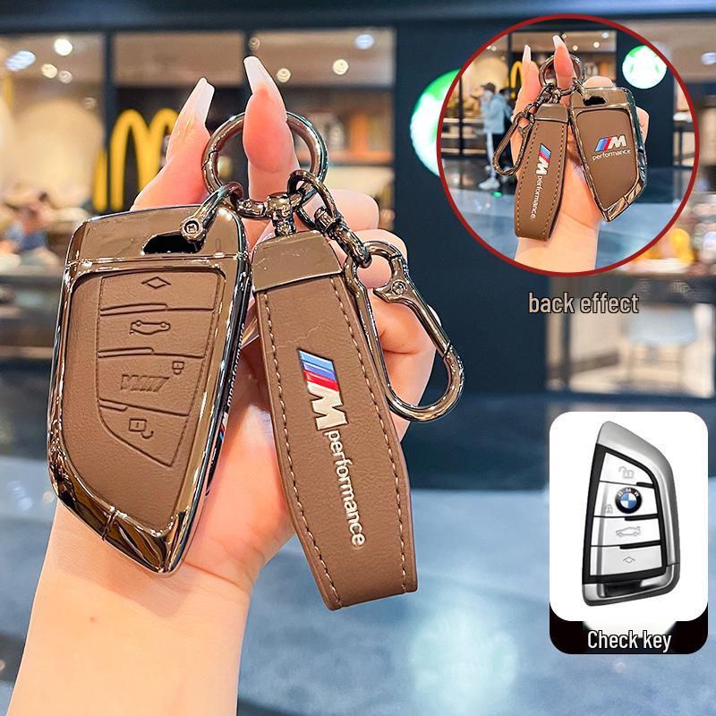 Compatible BMW Key Covers for X1/X2/X3/X4/X5/X6, 7/5/3 Series, Blade i3, and 525/325/530li Models