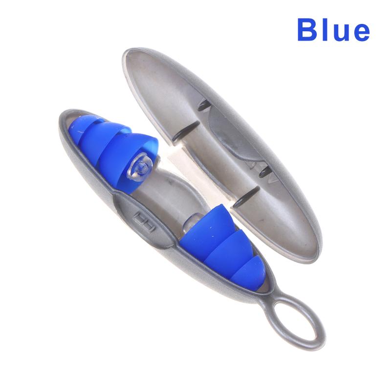 

Noise Reduction Earplug Anti Bruit Canceling For Sleep Work Study Anti Snore Sleep Protector Soundproof Portable Earplug синій