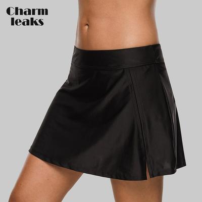 Damen-Bikini-Schwimmrock, integrierte Badehose, Badehose, Tankini