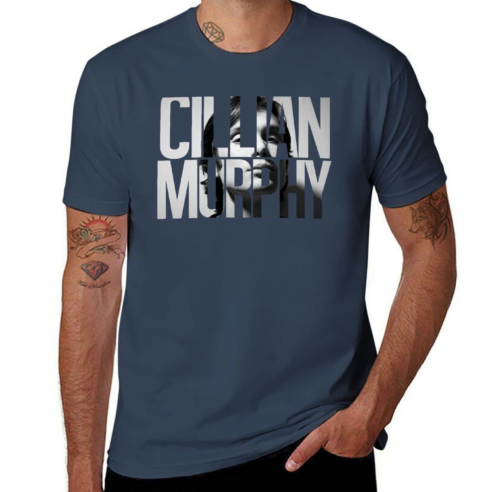 Cillian Murphy TShirt Large Size Loose Casual Tee S