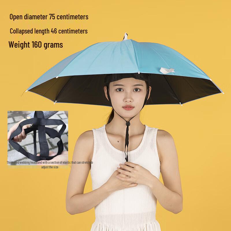 Shixun Hands-Free Umbrella Hat