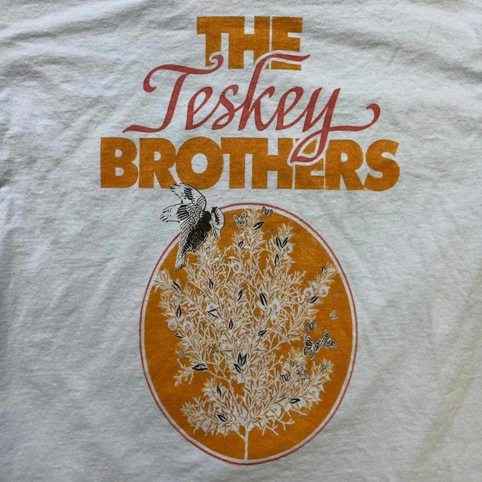 The Teskey Brothers Band T-shirt White Color Full Size Unisex CS206 M
