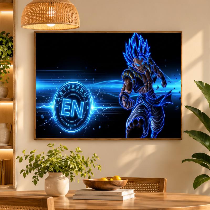 5D Diamond Painting Gogeta DIY Full Drill Diamond Art Kit Home Decoration
