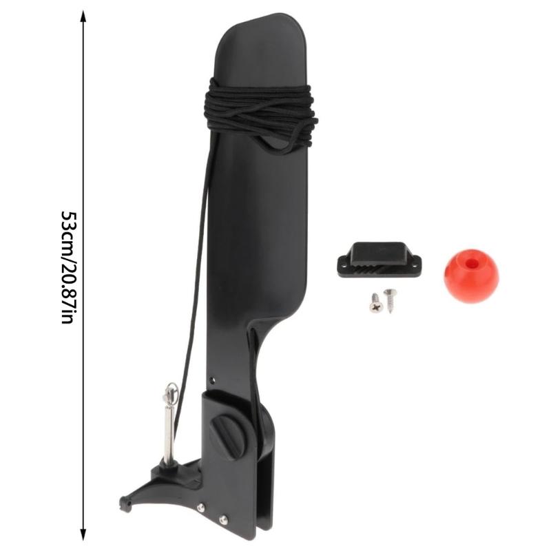 Kayaks Rudder Replacement Nylon Fishing Watercraft Rudder Kayaks Accessory for Fishing Boats Kayaks Canoeing Angling Boats