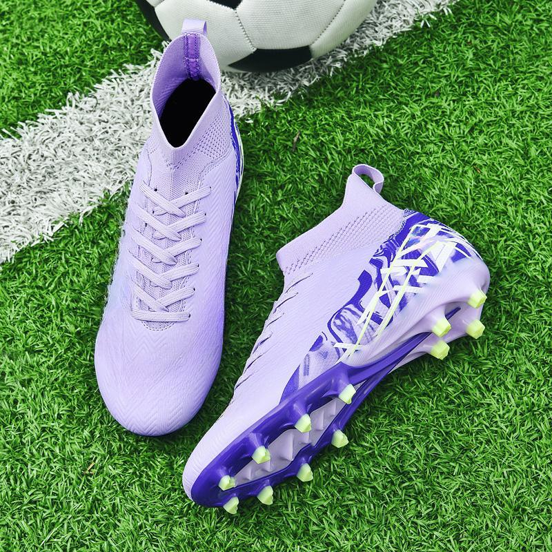 33-45 Herren Langnagel High Top Fußballschuhe Trainingsschuhe Kinderfußballschuhe