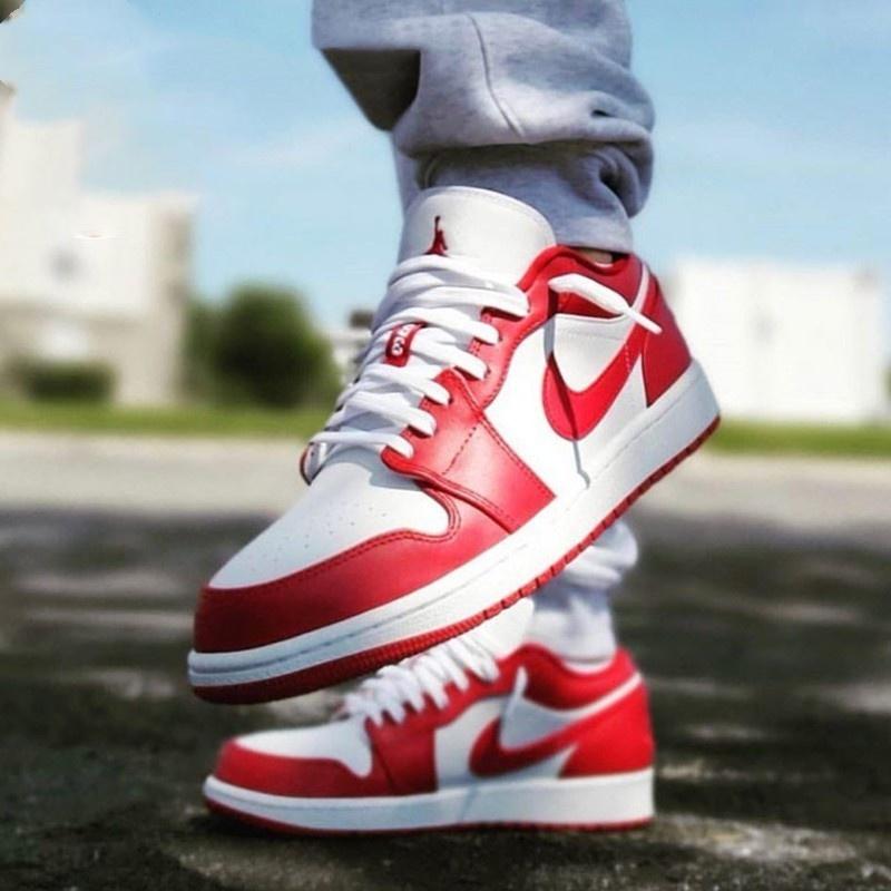 (GS) Air Jordan 1 Low 'Gym Red' Kids' 553560-611