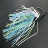 5pcs Colorful Bass Fishing Jigs - Weedless Football Swim Jigs with Metal Head & Silicone Skirt, Stainless Steel Flipping Lures