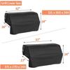 Windproof Waterproof Grill Covers for Built-In Barbecue Grill Top with Waterproof Coating Outdoor BBQ Grill Top Protect Supplies