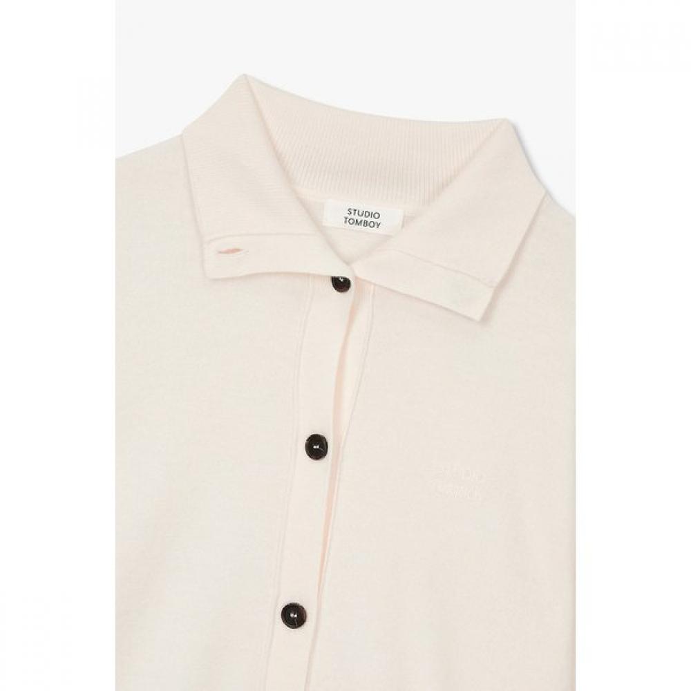 Studio Tomboy High Neck Button Up Cardigan 9176451982