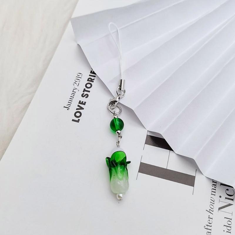 Bowknot Heart Cross Hanging Pendant Sweet Cool Phone Strap Bag Decoration Portable Hanging Lanyard Gift for Girls Women