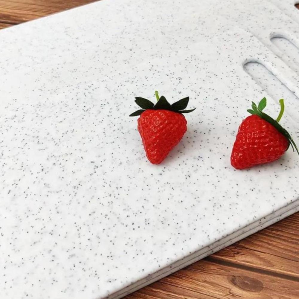 Antibakterielles PP Schneidebrett Marmorstruktur Fleischhackbrett Spülmaschinenfest