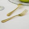 Chic Gold Dessert Fork