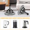 2 Stück Heißmilchaufschäumer Mixer mit einlagiger Feder passend für Kaffeemaschine Effizientes Aufschäumen Geeignet für alle Kaffeemaschinen