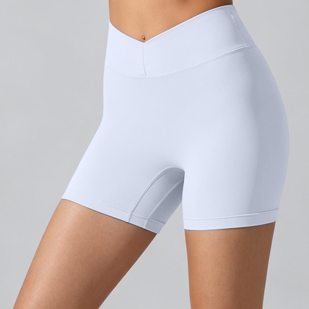 High Waist Compression Yoga Shorts for Women Tummy Control Butt Lift Quick Dry Stretchy Running Fitness Biker Leggings