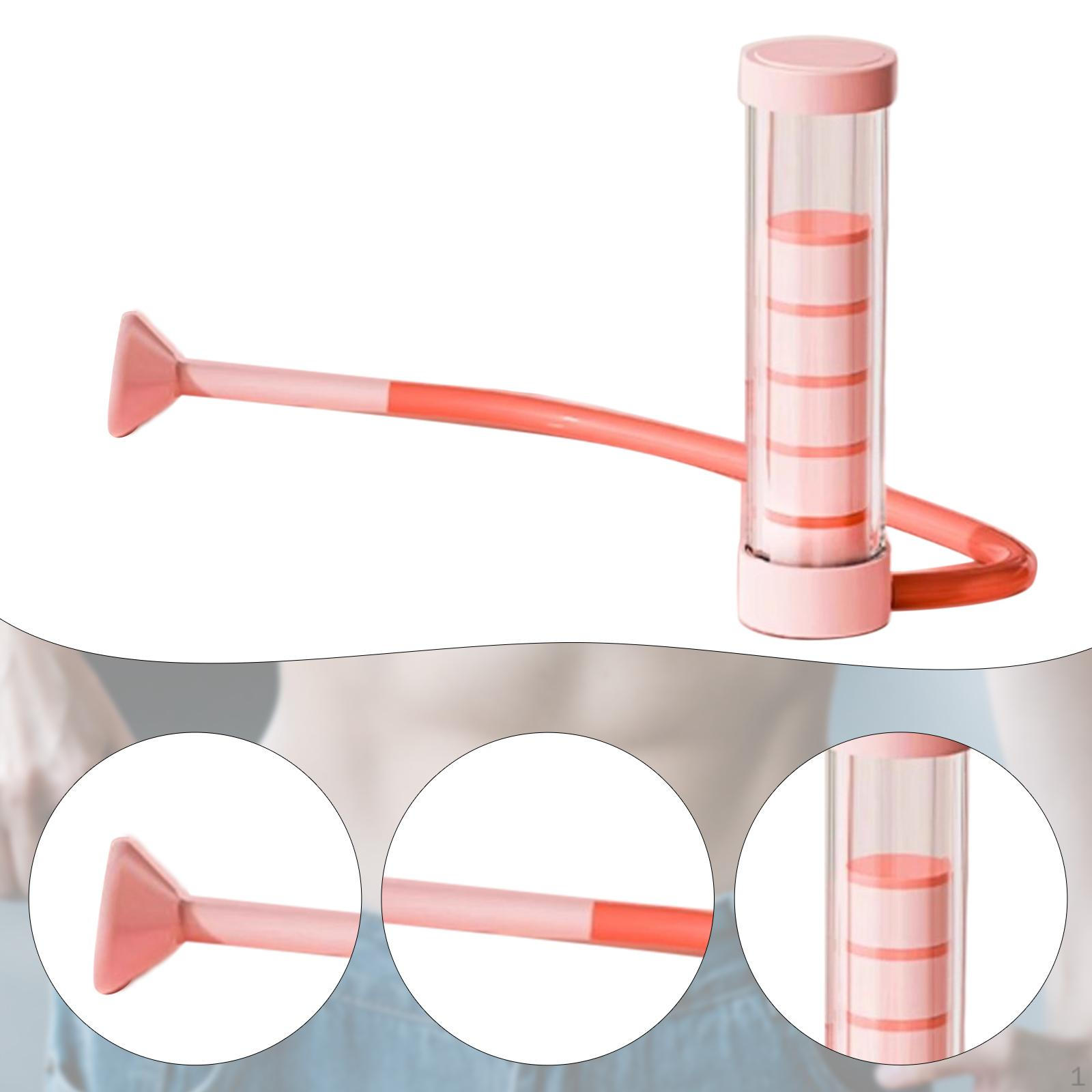 

Lungs Breathing Exercise Device Home Office Portable Deep Trainer розовый