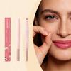 Zephoco Rose Pink Double-Ended Lip Liner & Concealer Stick for Natural Makeup - Smooth, Girlish Pink Pencil