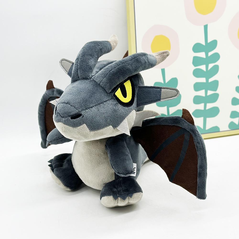 25CM Monster Hunter Deformed Plush Doll Anime Stuffed Soft Decor Doll Game Peripherals Toy Kid Gift