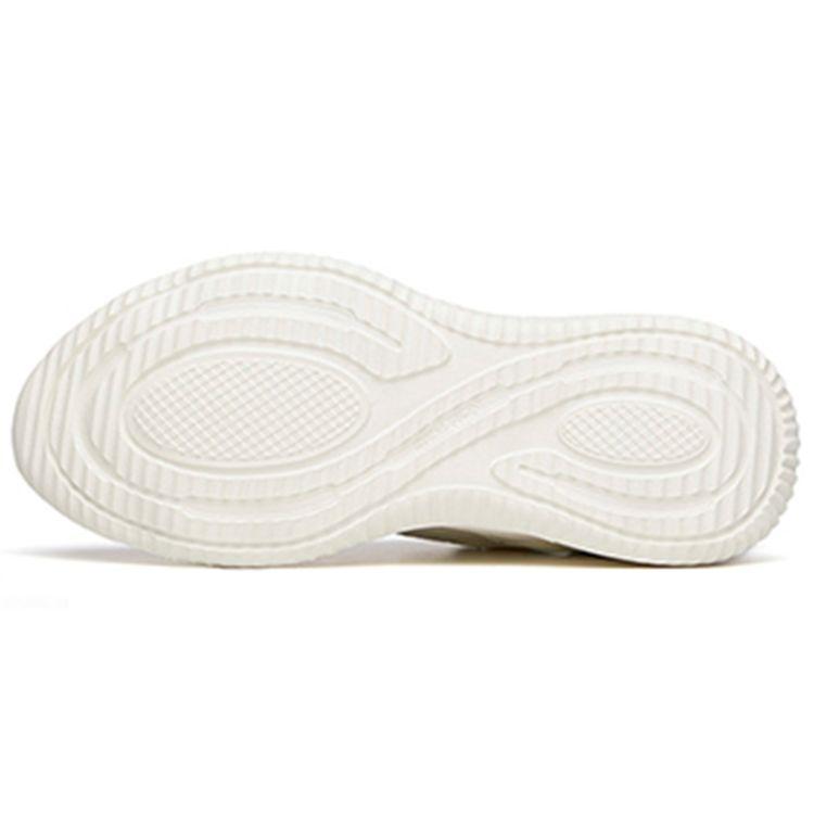 Anta Versatile Breathable Supportive Balanced Shock-Resistant Lightweight Low-Top Running Shoes Women sneaker Ivory-White 122135565-2