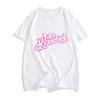 I Am Kenough Barbenheimer Hot Pink Barbiee T-shirts 100% Cotton Tshirt Men Summer Loose Graphic T Shirts Casual O-neck Clothes