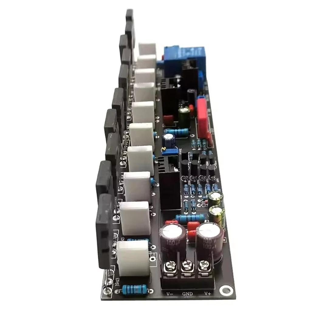 Professional Stereo Amplifier Board 500W Mono A1943/C5200 Transistors Strong Driving Forces For Large Speakers
