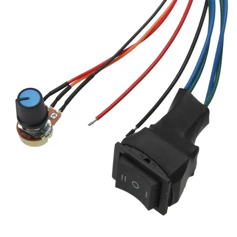 Dc Motor Speed Controller,Brush Motor Driver Controls Module Dc 9V-60V 12V 24V 36V 48V 60V Motor Pulse Width Modulator Regulator
