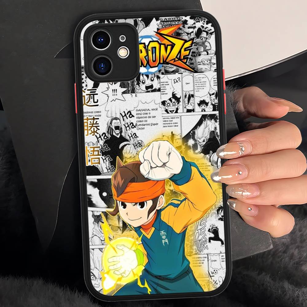 Axel Blaze Firestorm Inazuma Eleven Phone Case For IPhone 16e 16 15 14 13 12 11 Pro Max X XS Max Plus Matte Clear
