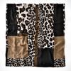Leopard Print Scarf Hijab Viscose Shawls Muslim Hijabs For Women Fashion Scarf Big Size Headscarf Islamic Turban Headband