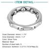 ACROPIX Bicycle Ball Bearings Bicycle Bearing Cage Crank Bearings Silver Tone 44mm X 9 Balls Pack of 4