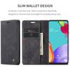 Wallet Case for Galaxy A52 5G / A52 4G / A52s 5G - Leather/PU, Black