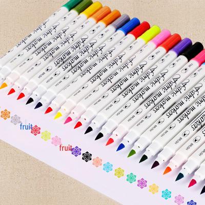 Guangna 3600 Dual-Tip Washable Fabric Markers for DIY Shoes, Graffiti, and Photo Albums